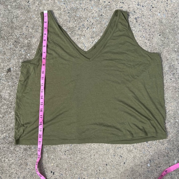 Boden Khaki Green Women's Tank Top - Picture 5 of 5